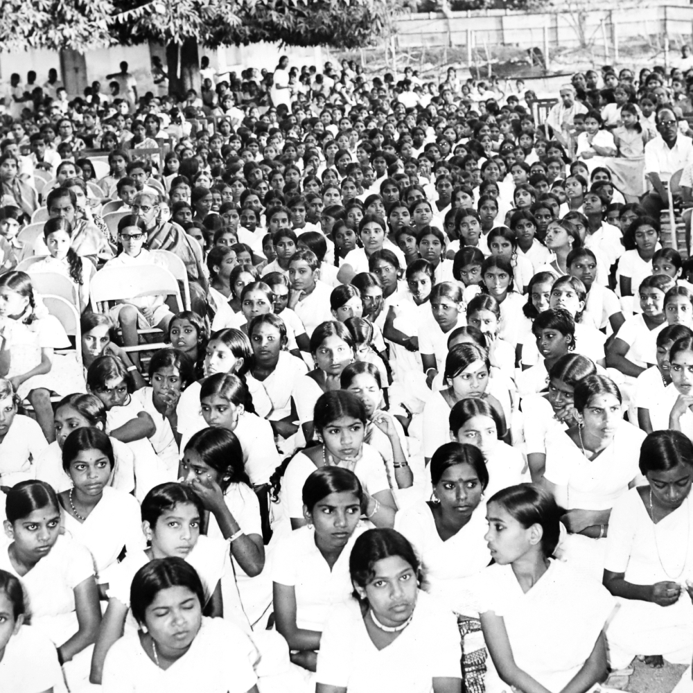 Sports Day celebrations at The Madras Seva Sadan Higher Secondary Girls School in Chetpet